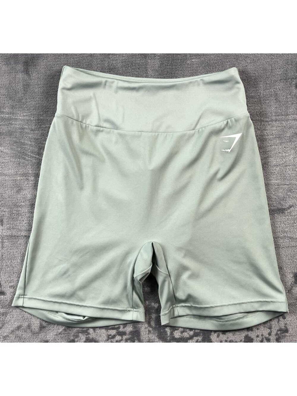 Gymshark Women's GS Power Original Tight Shorts Green Size Medium